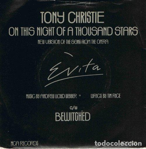 Vinyl records: Tony Christie &ndash; On This Night Of A Thousand Stars (Vinyl, MCA Records MCA 269)