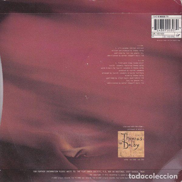 Discos de vinilo: Thomas Dolby &ndash; Silk Pyjamas (Vinyl, Virgin VS 1430) - Foto 2
