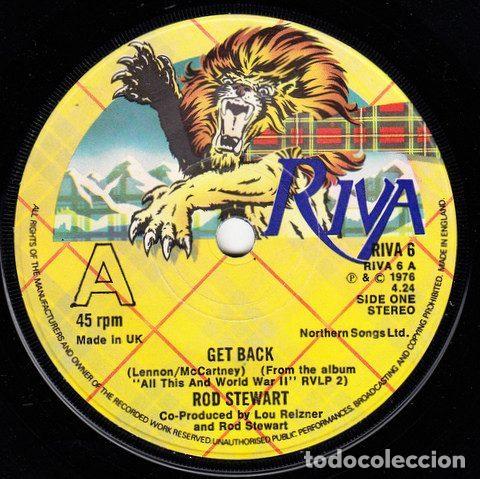 Vinyl records: Rod Stewart &ndash; Get Back (Vinyl, Riva RIVA 6)