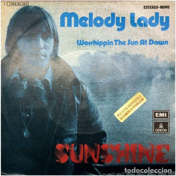 Vinyl records: Sunshine &ndash; Melody Lady (Vinyl, Odeon 1 J 006-95.383)