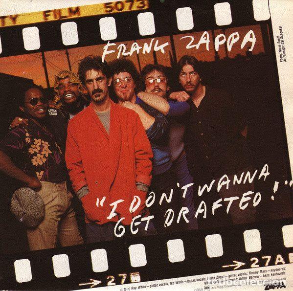 Discos de vinilo: Frank Zappa &ndash; I Don't Wanna Get Drafted! (Vinyl, CBS CBS 8625)