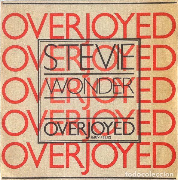 Vinyl-Schallplatten: Stevie Wonder &ndash; Overjoyed = Muy Feliz (Vinyl, Motown ESP-632)