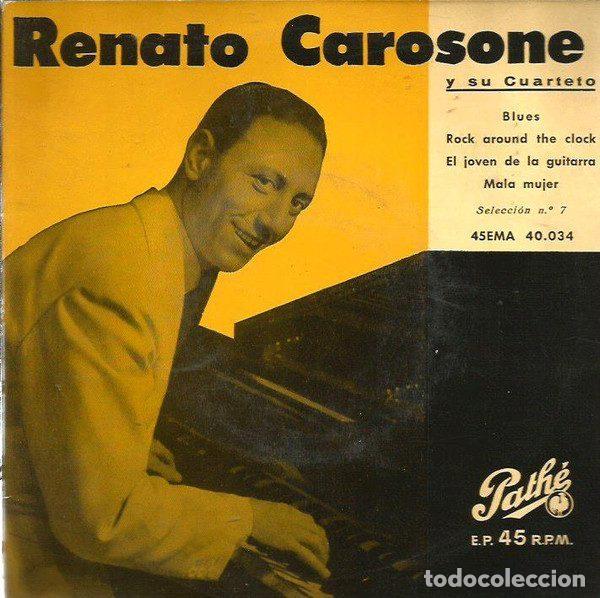 Disques de vinyle: Renato Carosone Y Su Cuarteto &ndash; Selecci&oacute;n N&ordm; 7 (Vinyl, Path&eacute; 45EMA 40.034)