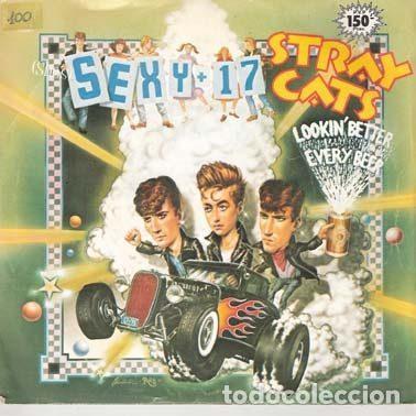 Disques de vinyle: Stray Cats &ndash; (She's) Sexy + 17 (Vinyl, Arista B-1 05.601)