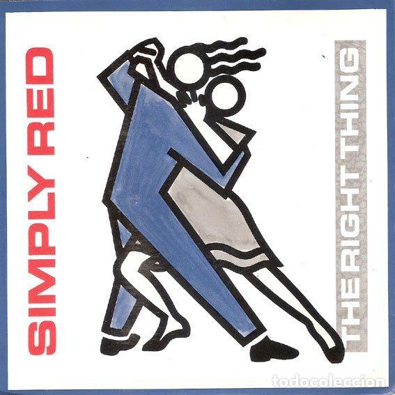 Vinyl-Schallplatten: Simply Red &ndash; The Right Thing (Vinyl, WEA 248461-7)