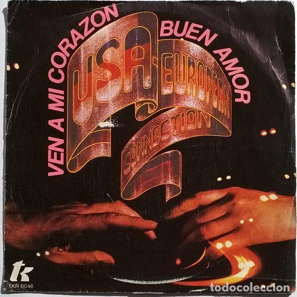 Vinyl records: USA European Connection &ndash; Ven A Mi Corazon - Buen Amor (Vinyl, T.K. Records TKR 6046)
