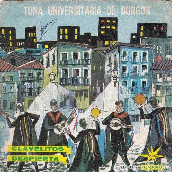 Vinyl records: Tuna Universitaria De Burgos &ndash; Clavelitos / Despierta (Vinyl, Marfer M. 20.043)
