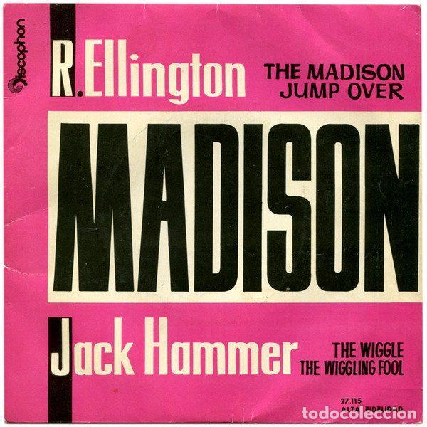 Discos de vinilo: R. Ellington / Jack Hammer &ndash; The Madison / The Wiggle (Vinyl, Discophon 27.115)