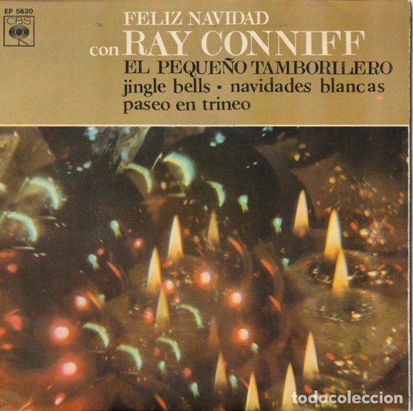 Discos de vinil: Ray Conniff &ndash; Feliz Navidad Con Ray Conniff (Vinyl, CBS EP 5620)