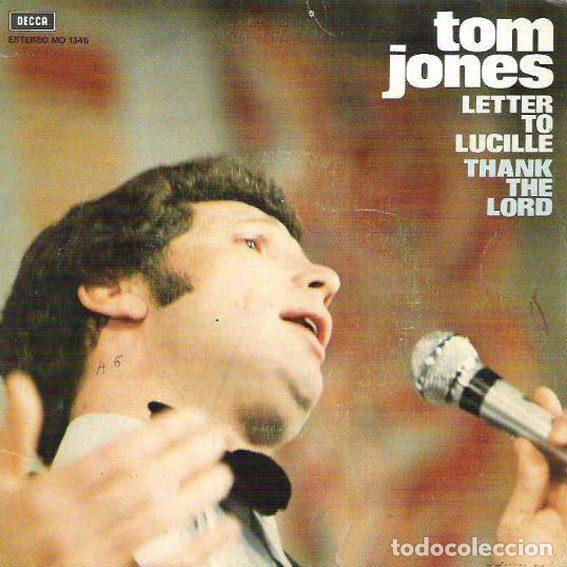 Disques de vinyle: Tom Jones &ndash; Letter To Lucille / Thank The Lord (Vinyl, Decca MO 1346)