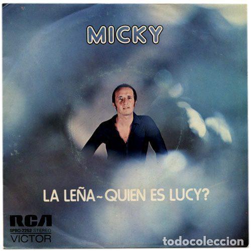 Vinyl records: Micky &ndash; La Le&ntilde;a / Quien Es Lucy? (Vinyl, RCA Victor SPBO-2252)