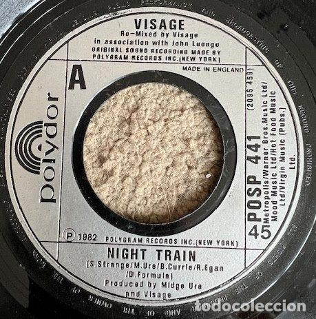 Dischi in vinile: Visage &ndash; Night Train (Vinyl, Polydor POSP 441)