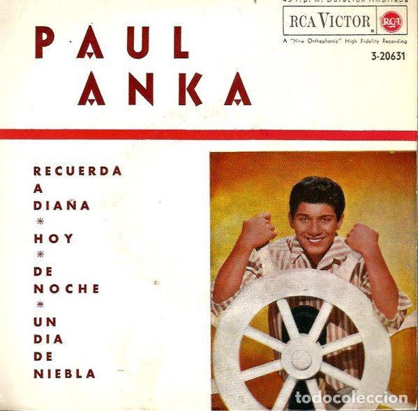 Vinyl-Schallplatten: Paul Anka &ndash; Recuerda A Diana (Vinyl, RCA Victor 3-20631)