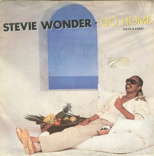Discos de vinilo: Stevie Wonder &ndash; Go Home (Vete A Casa) (Vinyl, Motown SPBO-60228)