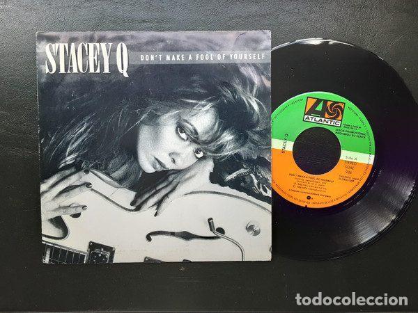 Discos de vinil: Stacey Q &ndash; Don't Make A Fool Of Yourself (Vinyl, Atlantic 926)