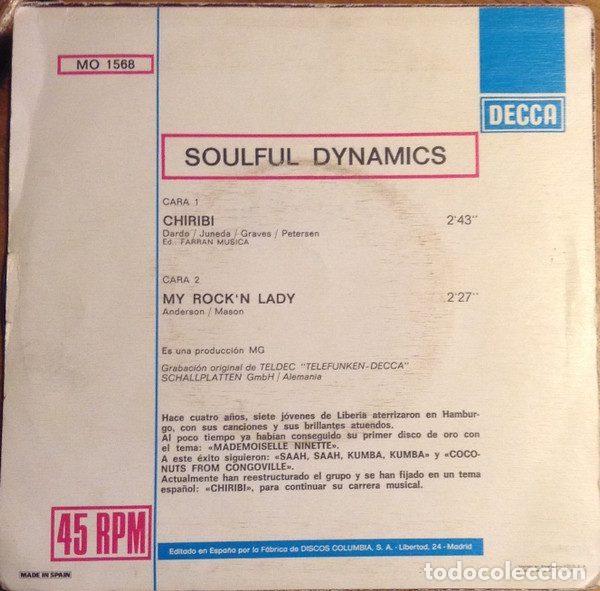 Discos de vinilo: Soulful Dynamics &ndash; Chiribi (Vinyl, Decca MO 1568) - Foto 2