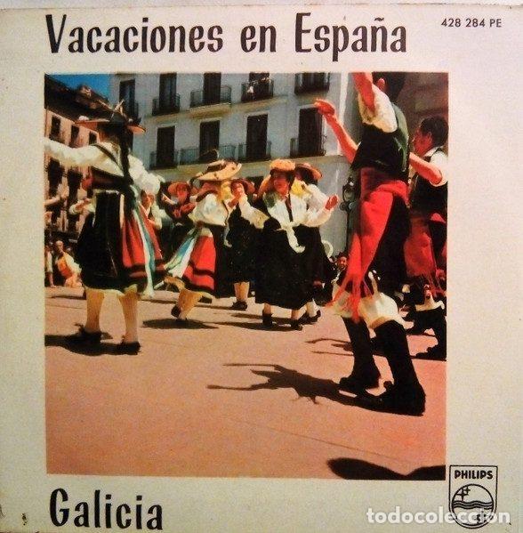 Disques de vinyle: Various &ndash; Vacaciones En Espa&ntilde;a - Galicia (Vinyl, Philips 428 284 PE)
