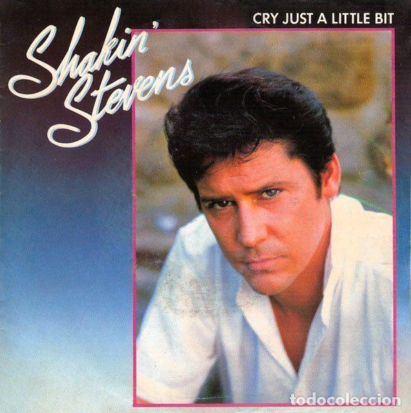 Vinyl-Schallplatten: Shakin' Stevens &ndash; Cry Just A Little Bit (Vinyl, Epic EPCA 3774)
