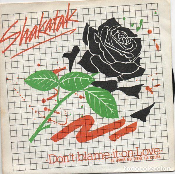 Disques de vinyle: Shakatak &ndash; Don't Blame It On Love = El Amor No Tiene La Culpa (Vinyl, Polydor 881 300-7)