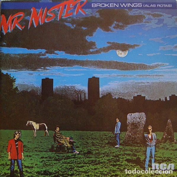 Discos de vinilo: Mr. Mister &ndash; Broken Wings = Alas Rotas (Vinyl, RCA Victor PB 4136)