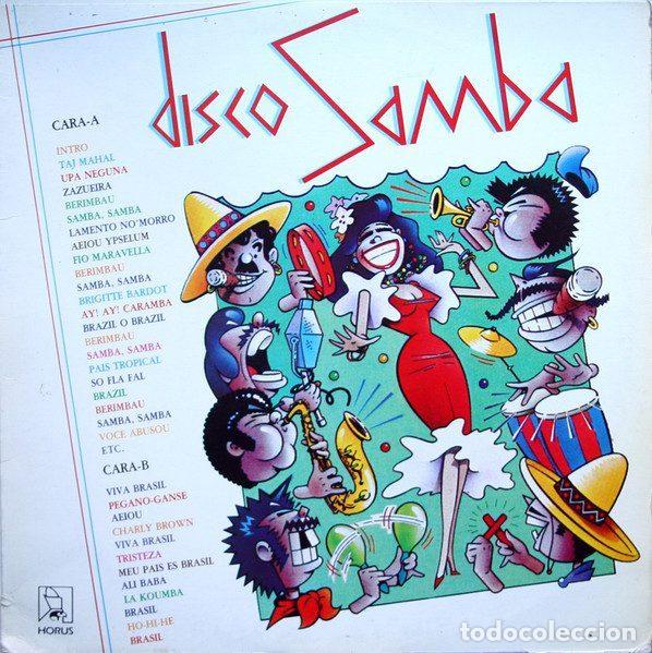 Discos de vinil: Manu Manaos / El Chato &ndash; Disco Samba (Vinyl, Horus 41.004)
