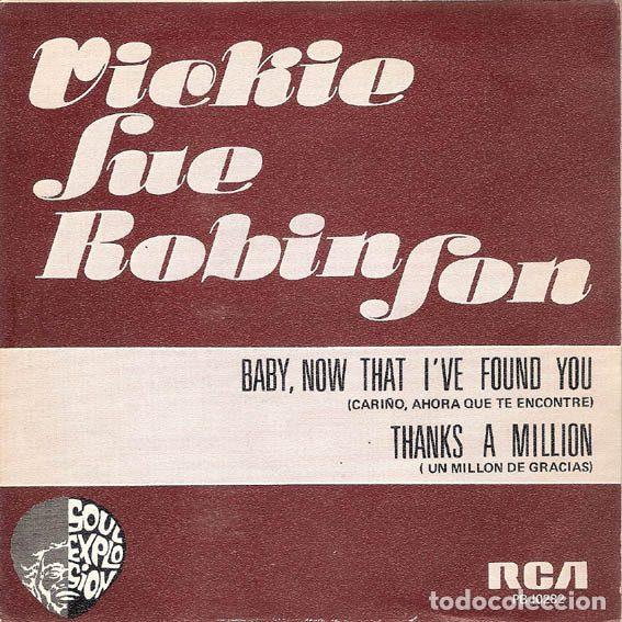 Vinyl records: Vickie Sue Robinson &ndash; Baby Now That I've Found You (Cari&ntilde;o, Ahora Que Te Encontr&eacute;) (Vinyl, RCA...