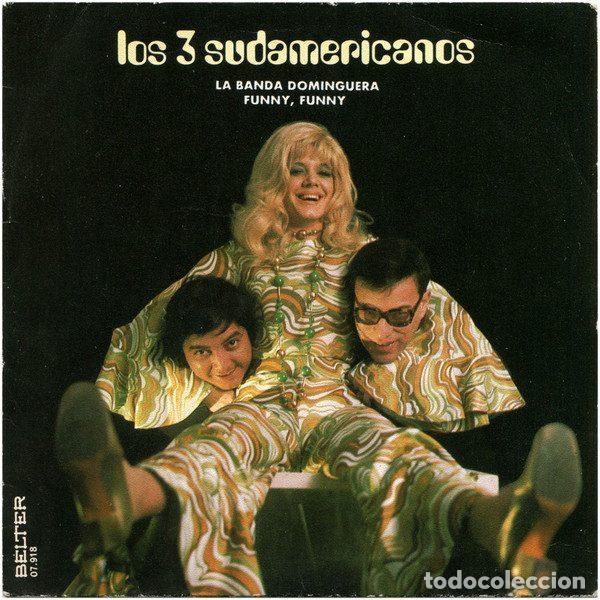 Vinyl records: Los 3 Sudamericanos &ndash; La Banda Dominguera / Funny, Funny (Vinyl, Belter 07.918)