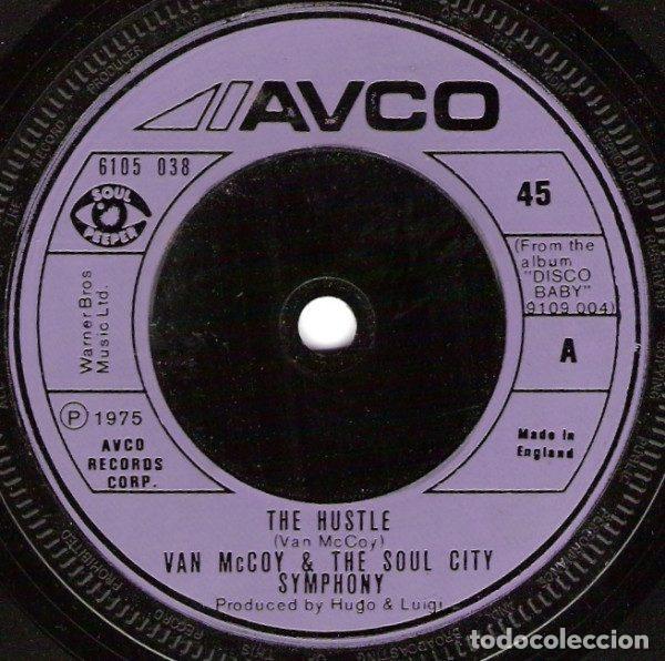Discos de vinilo: Van McCoy & The Soul City Symphony &ndash; The Hustle (Vinyl, Avco 6105 038)