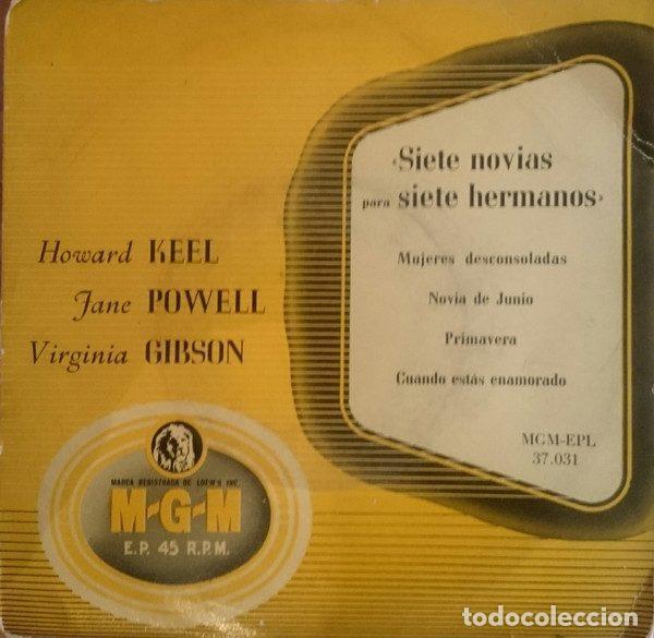 Disques de vinyle: Various &ndash; Siete Novias Para Siete Hermanos (Vinyl, MGM Records MGM-EPL 37.031)