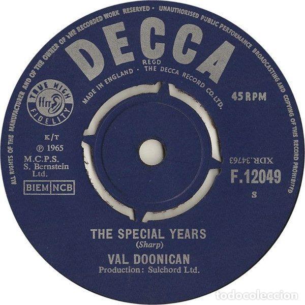 Disques de vinyle: Val Doonican &ndash; The Special Years (Vinyl, Decca F.12049)
