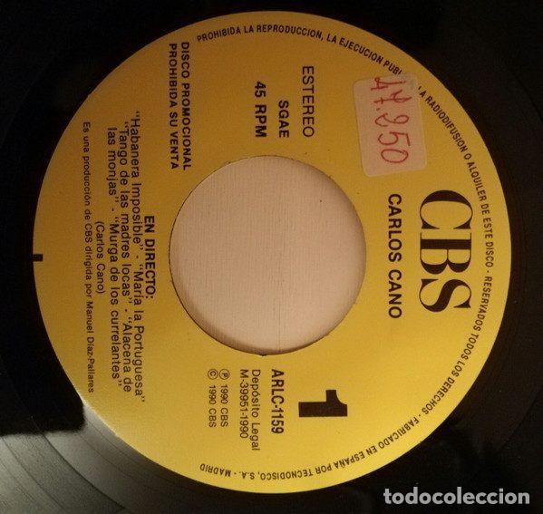 Discos de vinilo: Carlos Cano &ndash; En Directo (Vinyl, CBS ARCL-1159) - Foto 3