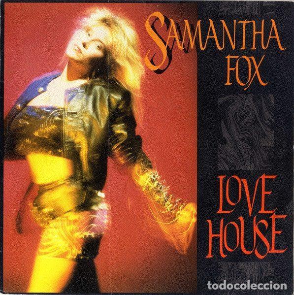 Discos de vinilo: Samantha Fox &ndash; Love House (Vinyl, Jive SPBO 51029)