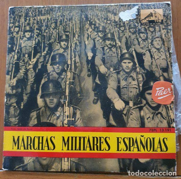 Discos de vinilo: Banda De La Polic&iacute;a Armada Y De Tr&aacute;fico De Barcelona &ndash; Marchas Militares Espa&ntilde;olas (Vinyl, La...