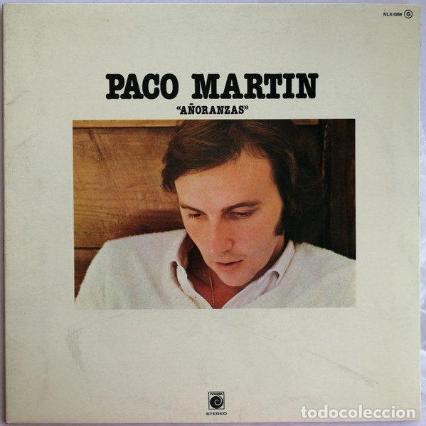 Discos de vinil: Paco Martin &ndash; A&ntilde;oranzas (Vinyl, Novola NLX - 1069)