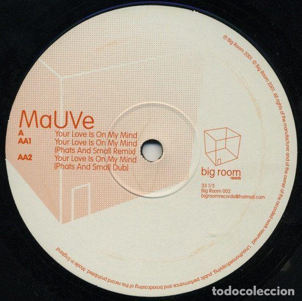 Vinyl-Schallplatten: MaUVe &ndash; Your Love Is On My Mind (Vinyl, Big Room Records Big Room 002)