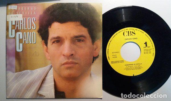 Vinyl records: Carlos Cano &ndash; Habaneras De Sevilla (Vinyl, CBS ARL 1027)