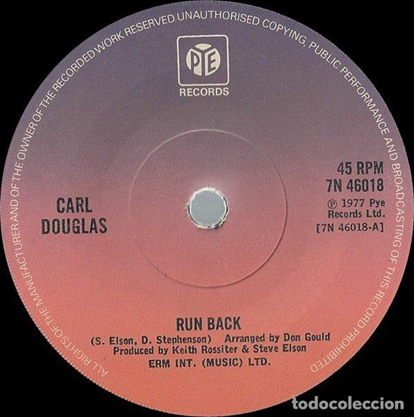Vinyl records: Carl Douglas &ndash; Run Back (Vinyl, Pye Records 7N 46018)