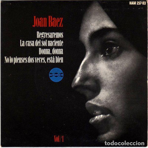 Discos de vinil: Joan Baez &ndash; Vol/1 (Vinyl, Amadeo HAM 257-03)