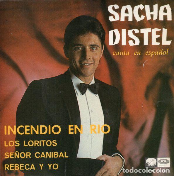 Vinyl-Schallplatten: Sacha Distel &ndash; Incendio En Rio (Canta En Espa&ntilde;ol) (Vinyl, La Voz De Su Amo EPL 14.339)