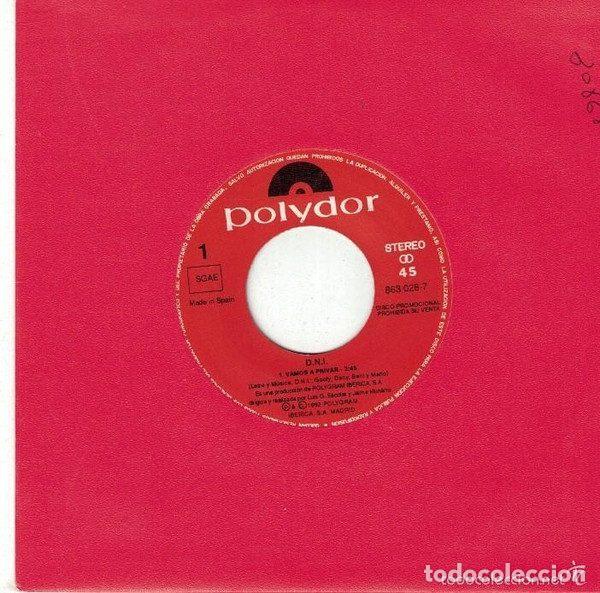 Dischi in vinile: DNI &ndash; Vamos A Privar (Vinyl, Polydor 863 028-7)