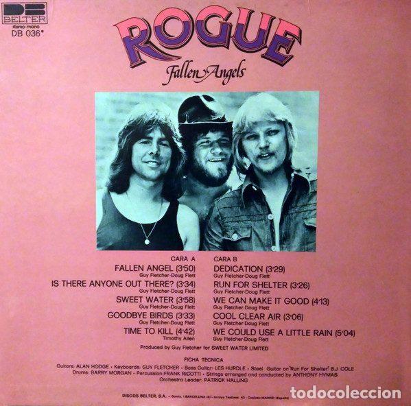 Discos de vinilo: Rogue &ndash; Fallen Angels (Vinyl, DB Belter DB 036) - Foto 2