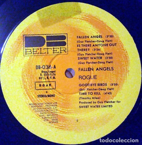 Discos de vinilo: Rogue &ndash; Fallen Angels (Vinyl, DB Belter DB 036) - Foto 7