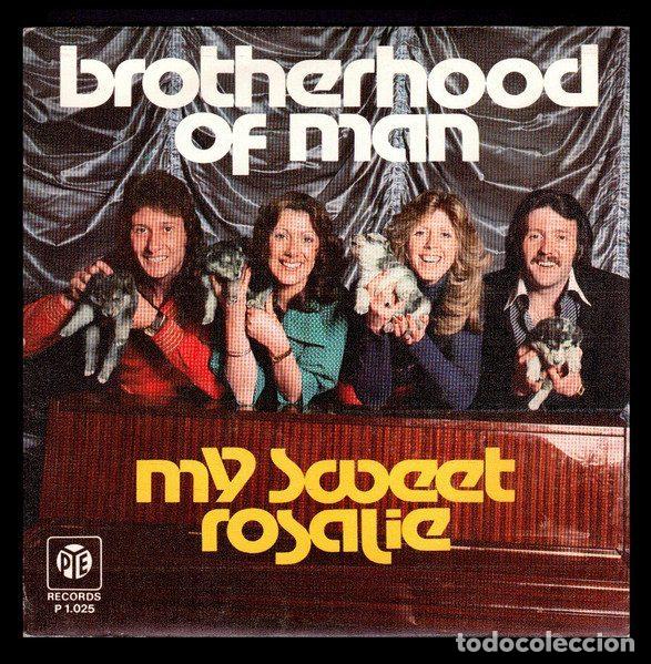 Dischi in vinile: Brotherhood Of Man &ndash; My Sweet Rosalie (Vinyl, Pye Records P. 1025)