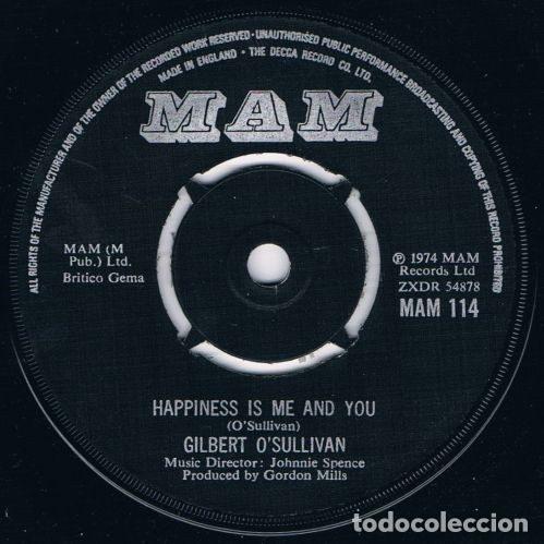 Discos de vinil: Gilbert O'Sullivan &ndash; Happiness Is Me And You (Vinyl, MAM MAM 114)