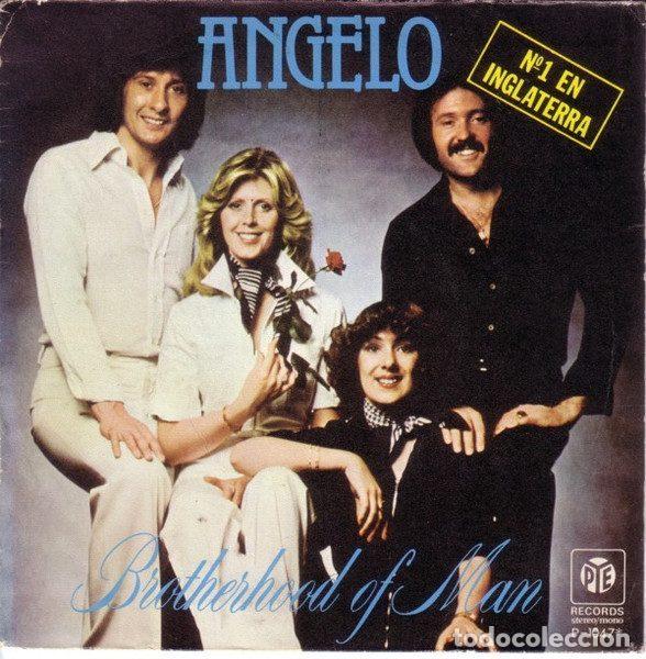 Dischi in vinile: Brotherhood Of Man &ndash; Angelo (Vinyl, Pye Records P-1047)