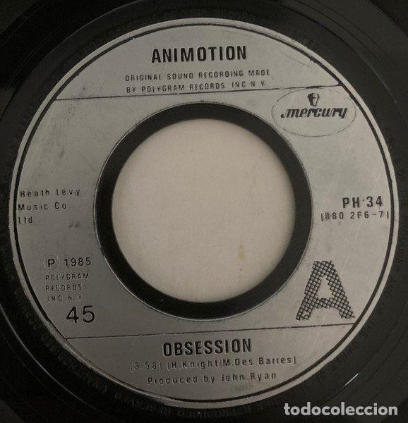 Discos de vinilo: Animotion &ndash; Obsession (Vinyl, Mercury PH 34) - Foto 1