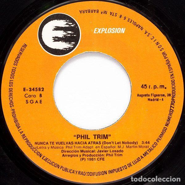Discos de vinilo: Phil Trim presentando a Karmen &ndash; Hojas Secas (Vinyl, Explosi&oacute;n E-34582) - Foto 4