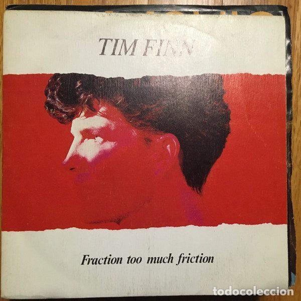 Disques de vinyle: Tim Finn &ndash; Fraction Too Much Friction (Vinyl, Epic EPC A-3932)