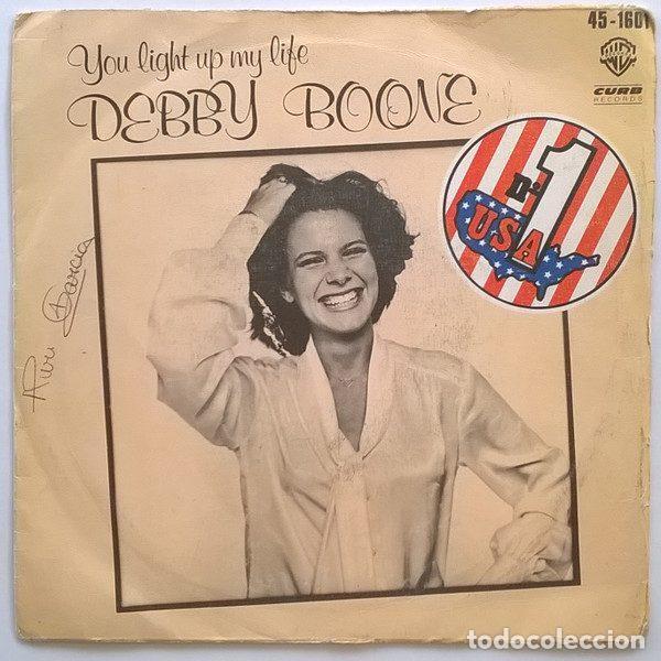 Disques de vinyle: Debby Boone &ndash; You Light Up My Life (Vinyl, Warner Bros. Records 45-1601)