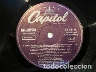 Vinyl records: Burning Sensations &ndash; Burning Sensations (Vinyl, Capitol Records 064 7123001)